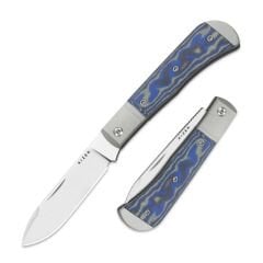 Kizer Trestle D | Micarta With Vortex Pattern | Slip Joint | Nitro-V | KizerV™ 3760A2
