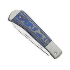 Kizer Trestle D | Micarta With Vortex Pattern | Slip Joint | Nitro-V | KizerV™ 3760A2