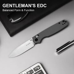 Kizer Pokiman CD | Clutch Lock™ | Drop Point | Four-Finger Full Grip | Aluminum | KizerV™ 3789A2