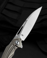 BESTECH WIBRA BT2001D Titanyum Sap: 3,43'' M390 Blade