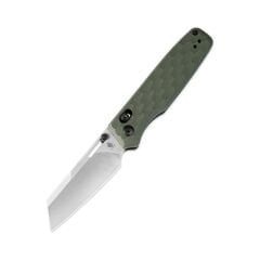 Kizer Task | 154CM | Green G10 - Satin | KizerV™ 3641C3