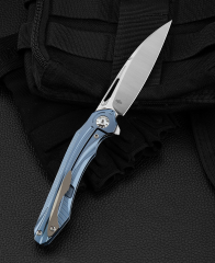 BESTECH WIBRA BT2001B Titanyum Sap: 3,43'' M390 Blade