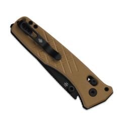 Kizer Aegis T | Partially-Serrated Edge | Clutch Lock™ | Rescue Hook & Glass Breaker | KizerV™ 3774CTA3