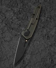 BESTECH VK-VOID BT2305D Siyah Bronz Stonewash Titanyum Sap Siyah Stonewash Elmax Çakı