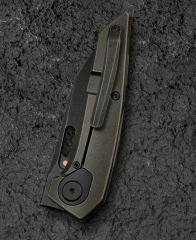 BESTECH VK-VOID BT2305D Siyah Bronz Stonewash Titanyum Sap Siyah Stonewash Elmax Çakı