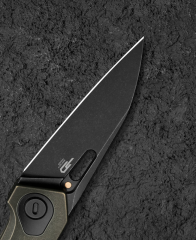 BESTECH VK-VOID BT2305D Siyah Bronz Stonewash Titanyum Sap Siyah Stonewash Elmax Çakı