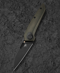 BESTECH VK-VOID BT2305D Siyah Bronz Stonewash Titanyum Sap Siyah Stonewash Elmax Çelik Çakı