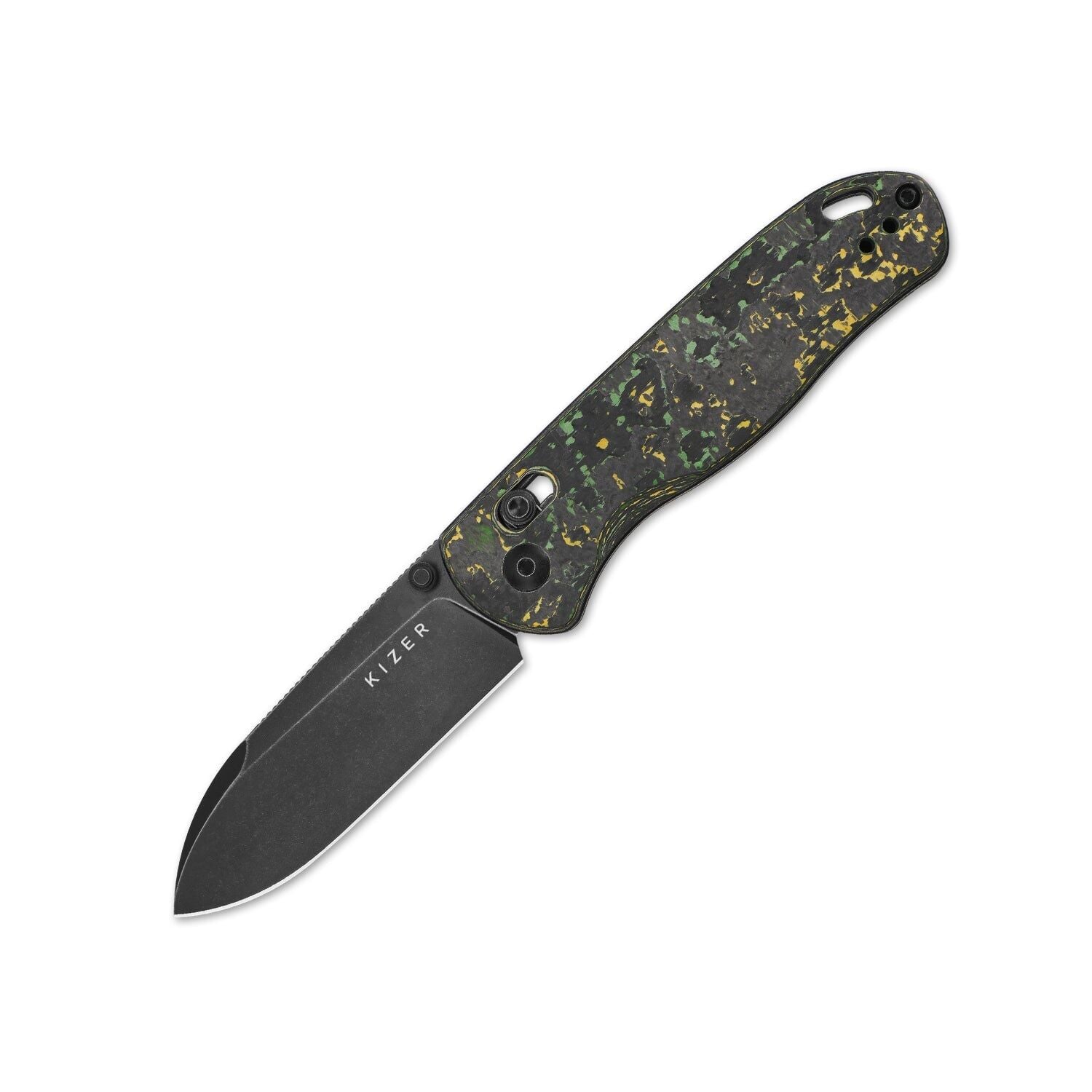 Kizer Drop Bear | Fat Karbon Sap | S45VN Çelik Çakı | Ki3619A6