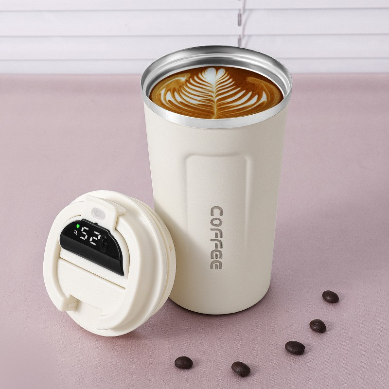 DIGITAL COFFEE MUG - BEYAZ