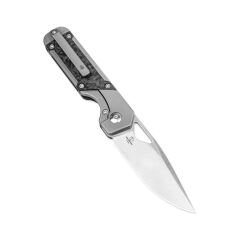 Kizer Mini Militaw® | Titanyum + Karbon Fiber Sap | S45VN Çelik Çakı | Ki3634SA4