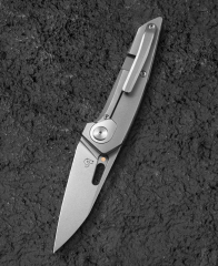 BESTECH Vk-Void | Titanyum + Karbon Fiber Sap | Elmax Çelik Çakı | BT2305B
