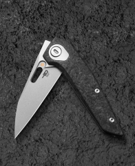 BESTECH Vk-Void | Titanyum + Karbon Fiber Sap | Elmax Çelik Çakı | BT2305B