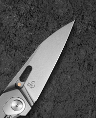 BESTECH Vk-Void | Titanyum + Karbon Fiber Sap | Elmax Çelik Çakı | BT2305B