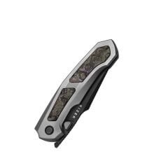 Kizer Feweed | Titanyum + Fat Karbon Sap | S35VN Çelik Çakı | Ki3694A1