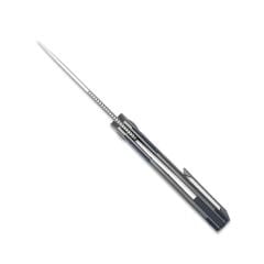 Kizer Serpentine | Titanyum + Richlite Sap ( Reçine ve Kağıt Karışımı ) | M390 Çelik Çakı | Ki3759FDA3