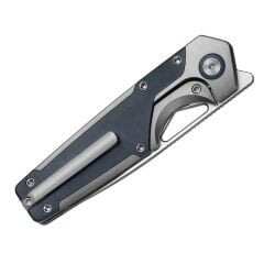 Kizer Serpentine | Jonathan Styles | M390 | Thumb Hole & Front Flipper | Frame Lock | KizerB™ 3759FDA3