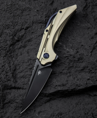 BESTECH VIGIL BT2201E Titanyum Sap: 3,27'' M390 Blade