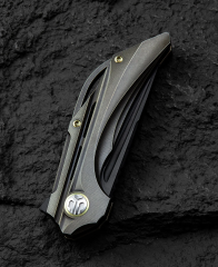 BESTECH VIGIL BT2201D Titanyum Sap: 3,27'' M390 Blade