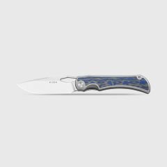 Kizer Allure | Balanced Form | S45VN | Micarta With Vortex Pattern | KizerB™ 4763LDA1