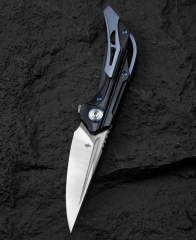BESTECH VIGIL BT2201C Titanyum Sap: 3,27'' M390 Blade