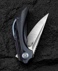 BESTECH VIGIL BT2201C Titanyum Sap: 3,27'' M390 Blade