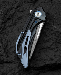 BESTECH VIGIL BT2201C Titanyum Sap: 3,27'' M390 Blade