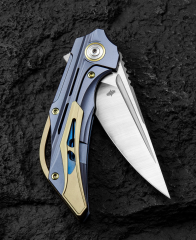 BESTECH VIGIL BT2201B Titanyum Sap: 3,27'' M390 Blade