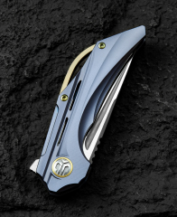 BESTECH VIGIL BT2201B Titanyum Sap: 3,27'' M390 Blade
