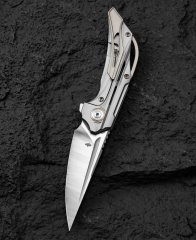 BESTECH VIGIL BT2201A Titanyum Sap: 3,27'' M390 Blade
