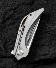 BESTECH VIGIL BT2201A Titanyum Sap: 3,27'' M390 Blade