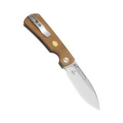 Kizer Retro | Pirinç + Micarta Sap | Nitro V Çelik Çakı | V4726A1