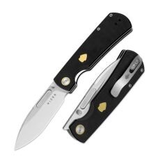 Kizer Retro | Pirinç + G10 Sap | Nitro V Çelik Çakı | V4726A2