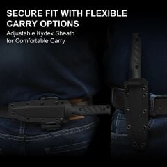 Kizer Camp 180 | G10 Sap | AEB-L Çelik Bıçak | 1096A1