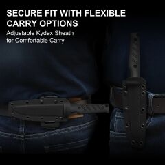 Kizer Camp 180 | G10 Sap | AEB-L Çelik Bıçak | 1096A1