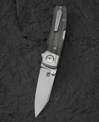 BESTECH Tonic | Titanyum + Kanvas Micarta Sap | M390 Çelik Çakı | BT2204A