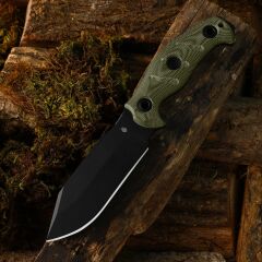 Kizer Sheepdog® Survival | Mikarta Sap | 1095 Çelik Bıçak | 1105A4
