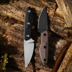 Kizer Splinter | AEB-L | Skeletonized Tang | High Flat Grind | KizerV™ 1087A1