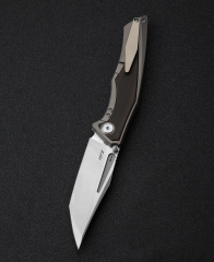 BESTECH TOGATTA BT2102C Titanyum+Siyah Turuncu Karbon Fiber Kakma Sap 3,74'' M390 Blade
