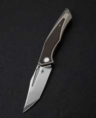 BESTECH TOGATTA BT2102C Titanyum+Siyah Turuncu Karbon Fiber Kakma Sap 3,74'' M390 Blade