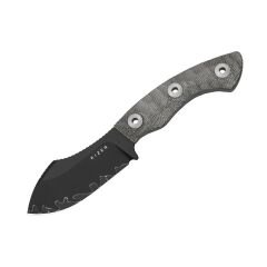 Kizer Rook | 3-layer Composite Steel | Norplex UltreX Micarta | Fixed Blade | KizerV™ 1090A2