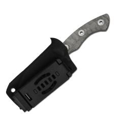 Kizer Rook | 3-layer Composite Steel | Norplex UltreX Micarta | Fixed Blade | KizerV™ 1090A2