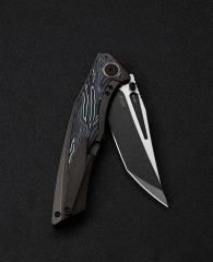 BESTECH TOGATTA BT2102B Titanyum+G10 Kakma Sap 3,74'' M390 Blade