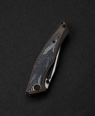BESTECH TOGATTA BT2102B Titanyum+G10 Kakma Sap 3,74'' M390 Blade