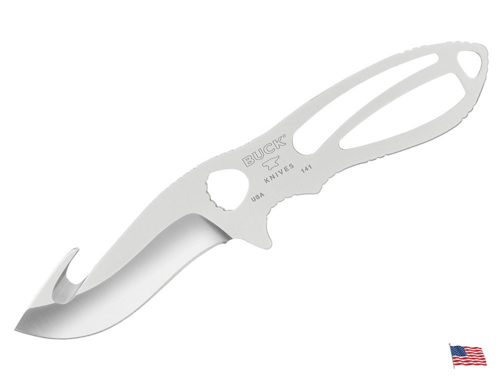 Buck (10559) 141 PakLite Large Skinner Guthook Yüzme Bıçağı