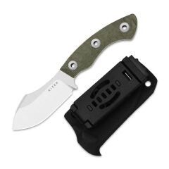 Kizer Rook | AEB-L | Micarta | Fixed Blade | KizerV™ 1090A4