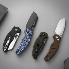 Kizer Sheepdog® C01C 2.9 BS | Kizer Button Liner Lock™ | Nitro-V | Micarta | KizerV™ 3488.29BSA2