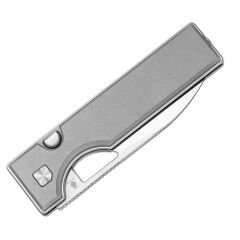 Kizer Little Ringbo | Kizer Button Liner Lock™ | Aluminum | AEB-L Satin | KizerV™ 3708A1