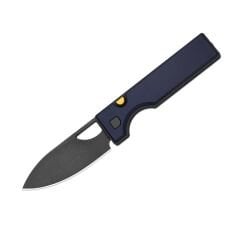 Kizer Little Ringbo | Alüminyum Sap | AEB-L PVD Coating & Stonewashed Çelik Çakı | V3708A3