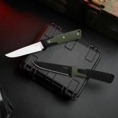 Kizer Area Eight | G10 Sap | AEB-L Çelik Taktikal Bıçak | 1113A1