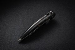 Rike Knife Viper 2-B Düz/Altın Karbon Fiber-P/GCF Cep Çakısı